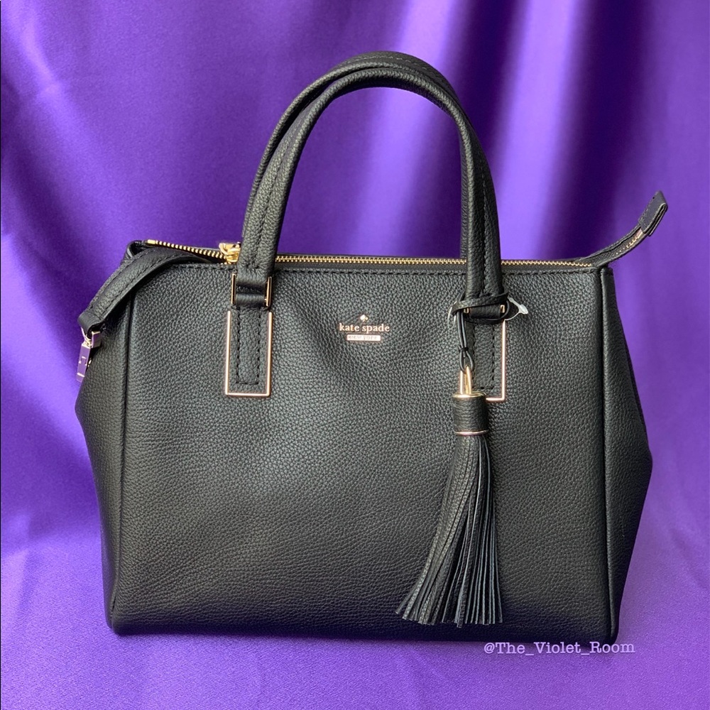 ▪️KATE SPADE▪️Large Black Naomi Satchel